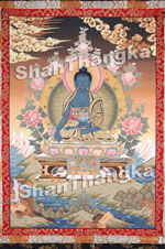 Thangka Healing Boeddha - ShanThangka