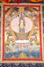 Thangka Avalokiteshvara- ShanThangka